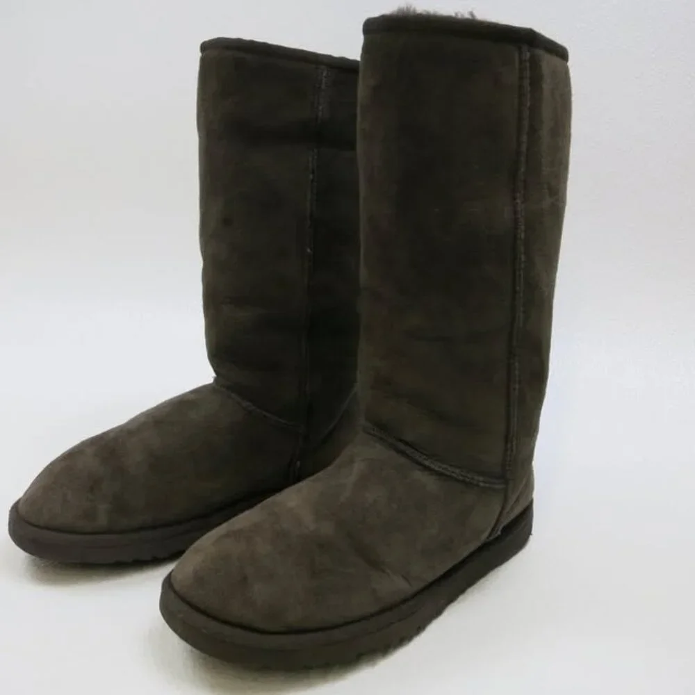 UGG 5229 Australia classic Tall Sheerling Winter Boots Kids Warm Footwear Kids 6